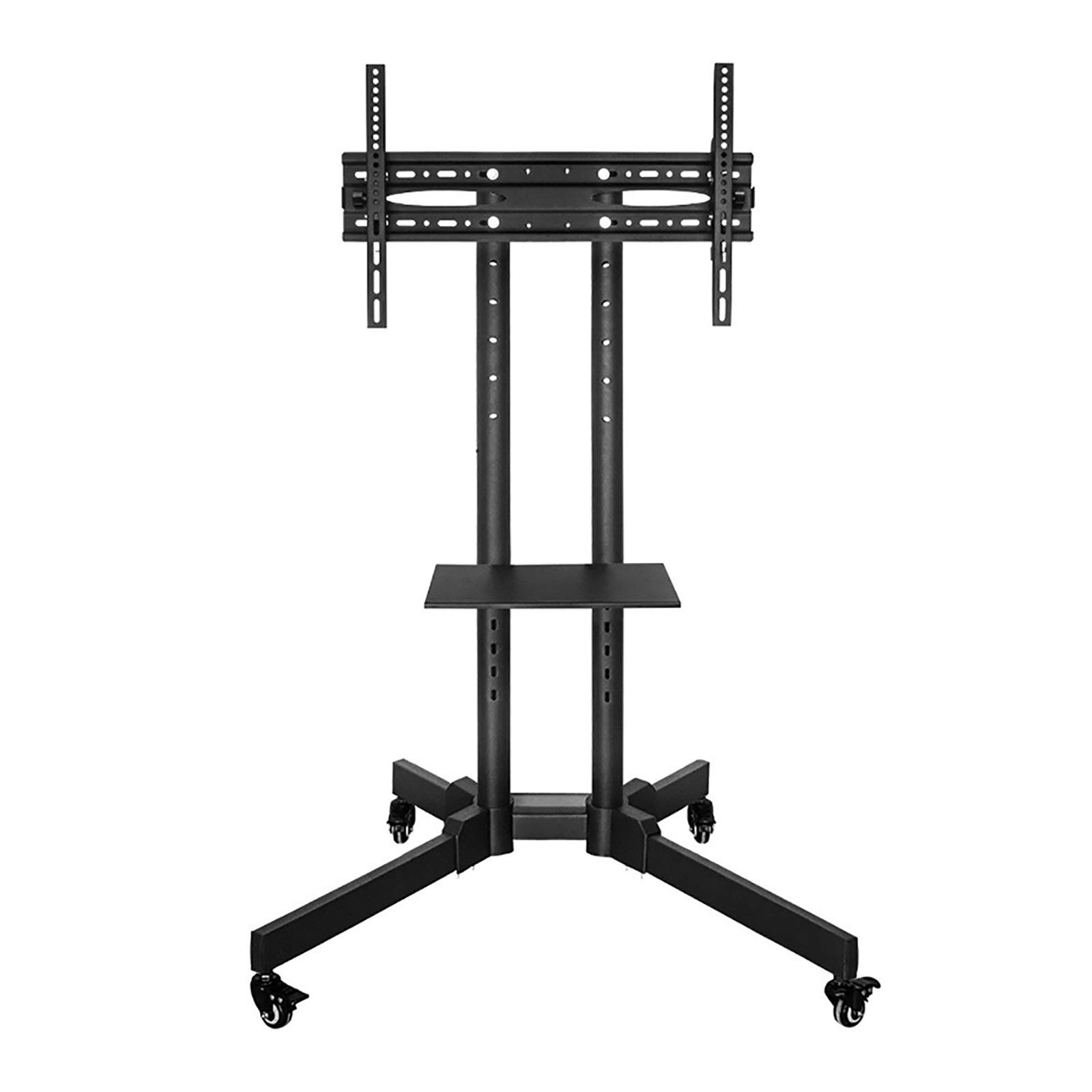 asdchZen Floor Stand Teaching Conference Monitor Stand,Mobile Lcd Tv Cart,Touch Screen All-In-One Machine Hanger,Lower Tray Height Adjustable