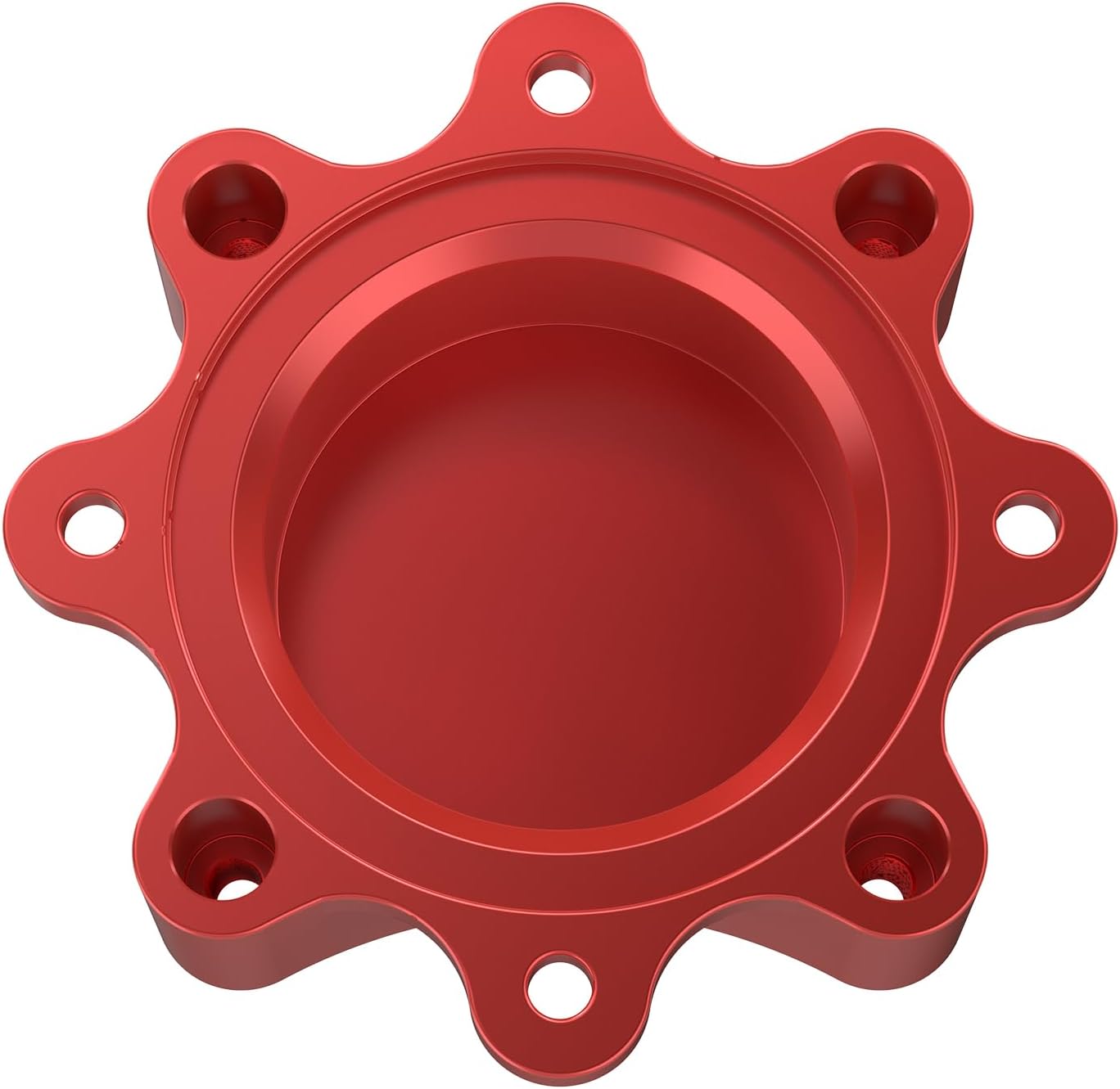 NICECNC 2" Wheel Spacers Cover 4pcs Compatible with Yamaha Raptor 700 YFM700 2013 2015-2024, Raptor 700R YFM700R 2009 2011 2012 2013 2015-2024, YFZ450R 2009-2024, See Fitments Red