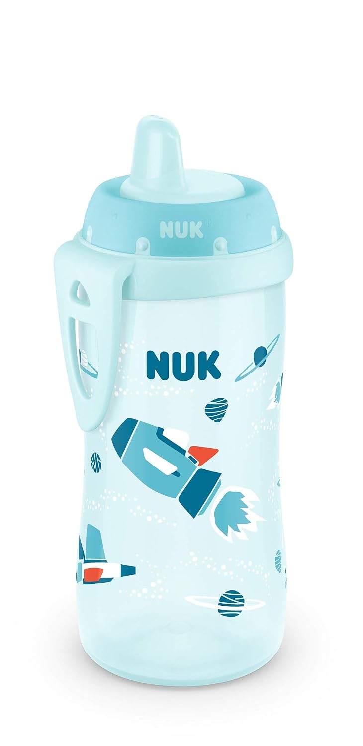 NUKActive Sippy Cup, Assorted Colors, 10oz 1pk (Style may vary)