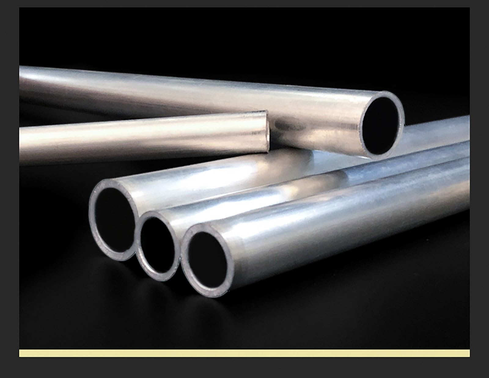 Tubo de aluminio, tubo redondo de aluminio 6063, 60 mm de diámetro exterior, pared de 2 a 20 mm, 500 mm de longitud, for bricolaje, industria y decoración.(15mm)