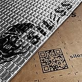 Sound Deadening mat 50 mil 52 sqft | Sound Deadener Mat | Car Sound Dampening material | Sound dampener | Sound deadening material sound Insulation | Car Sound deadening Bulk Kit Trunk Hood Door Mats