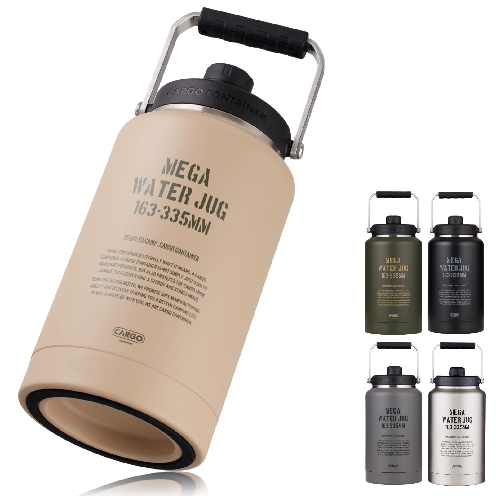 Amazon.co.jp: CARGO CONTAINER カーゴコンテナ MEGA WATER JUG
