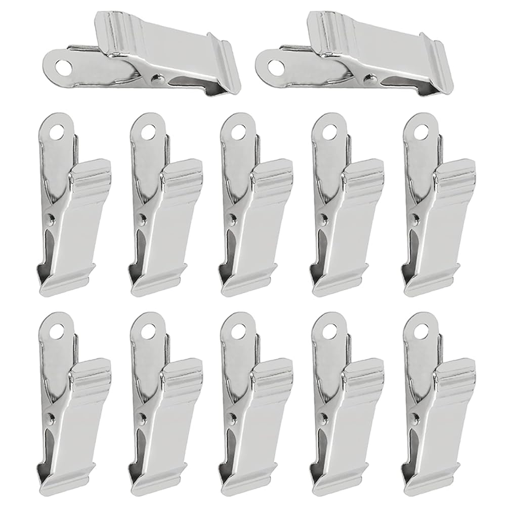 Amazon | Smooth Jaw ワニ口クランプ ZZLZX 12個 金属