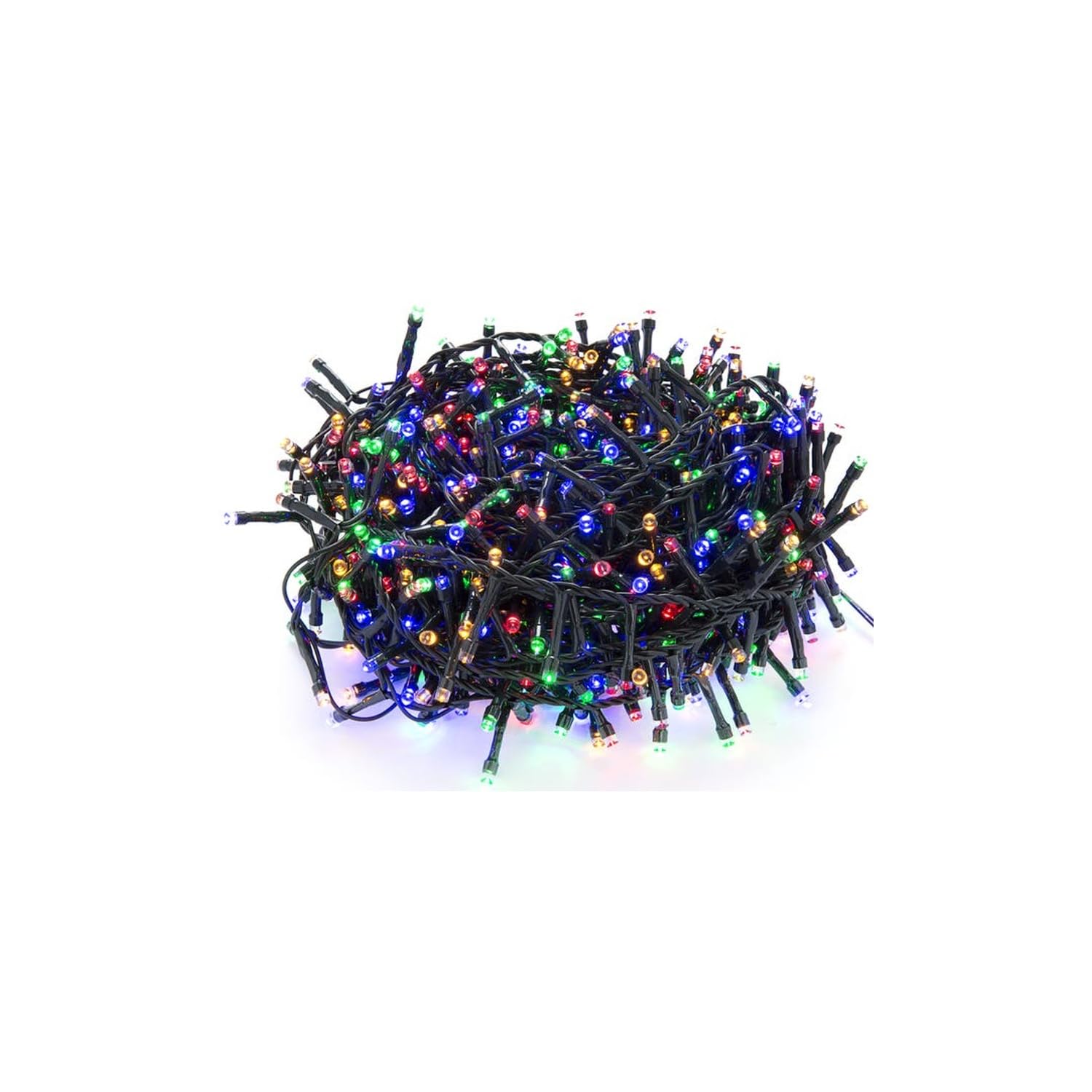 Brightium 3AA RGBY 5M Battery Operated Flat LED String Lights Ideal for Decorating Events, Parties and Colorful Lighting environments.