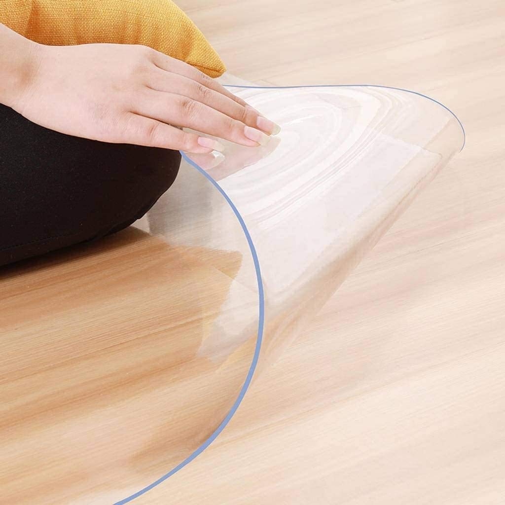 Stuhlunterlage Bodenschutzmatte Bürostuhlunterlage Bodenmatte 2,2mm 1 A Qualität Transparent Glasklar 100% (100 x 320 cm)