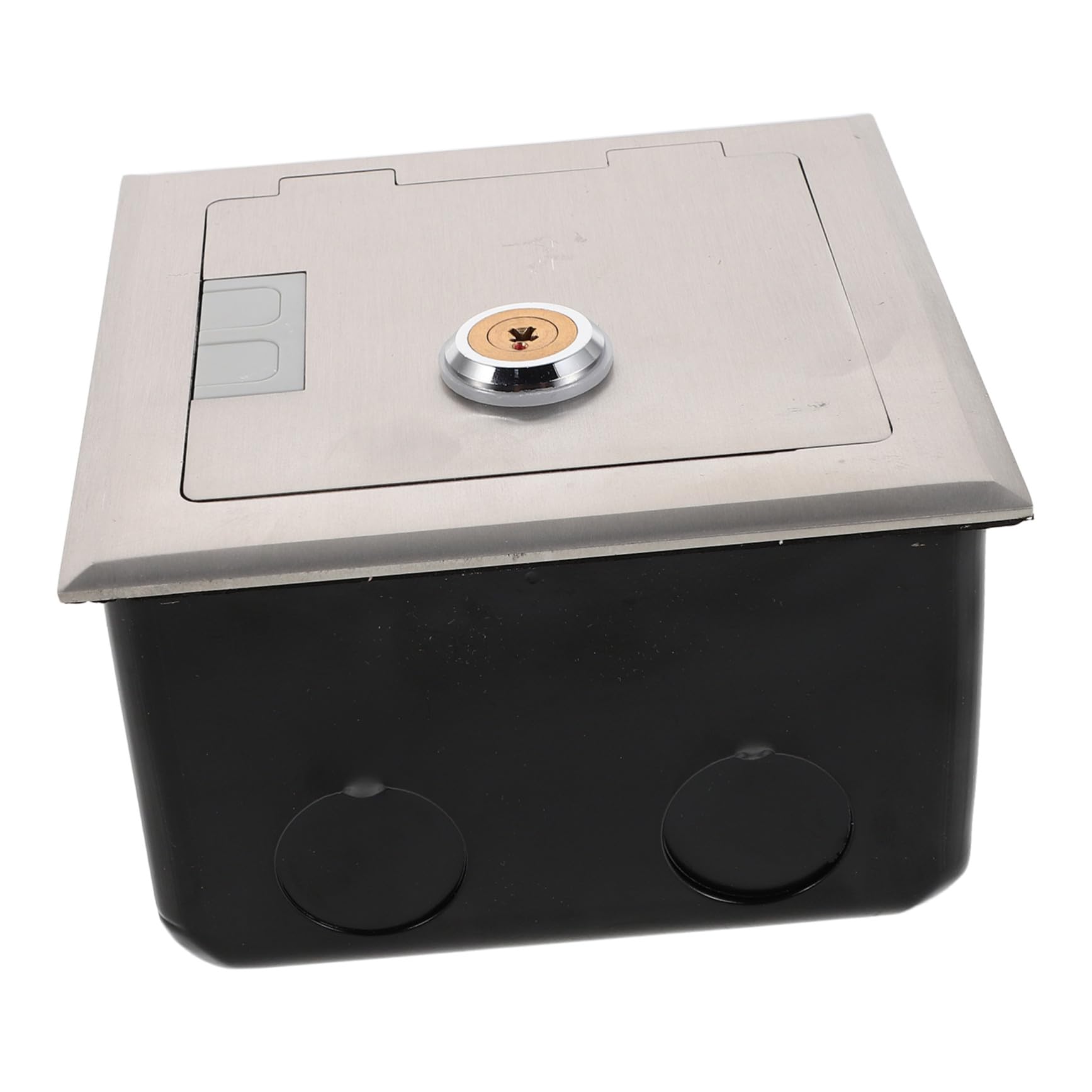 POPETPOP Tomacorriente De Pared Empotrada Tomacorriente De Piso A Ras Empotrado Cajas Eléctricas Impermeables De Piso Impermeable Cubierta De