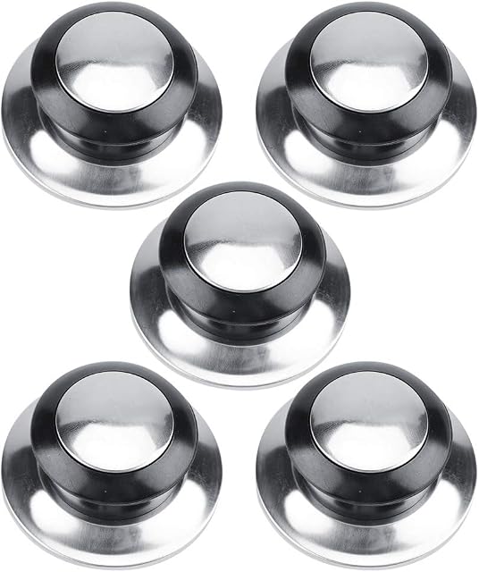 5Pcs Heat-Resistant Cooking Pot Pan Lids Replacement Knob Lifting Handle Home Kitchen Cookware Replacement Parts