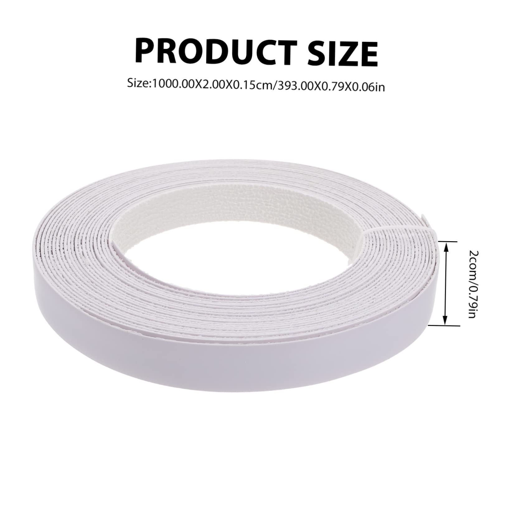 IWOWHERO DIY Veneer Cabinets Edges Banding 10m Self Adhesive Veneer Edging Pre-glued Edge Tape for Furniture