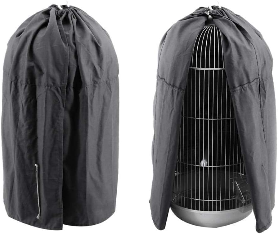 YITON Bird Cage Cover Pink Classic Round Dome Top Cover Bird Cage Shield Bird Cage Lightweight Covers Skirt Accessories 1Pcs