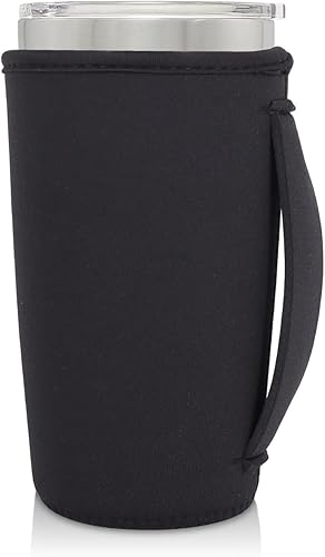 Miniatura 8 de Fundas aisladas de neopreno para vasos, idea para vaso de 20 onzas, YETI Rambler Ozark Trail Rtic, Starbucks Venti Cold (solo mangas de taza)