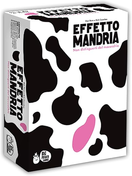 Asmodee - Effetto Mandria Mini, Gioco da Tavolo, Divertente Gioco di Carte per Famiglia e Amici, 10+ Anni, 4-20 Giocatori, 20 min, Edizione in Italiano