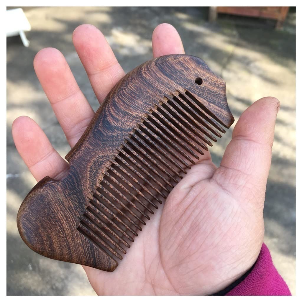 Haarkämme Holzkamm Kreatives Fisch-Styling Kann Die Kopfhaut Familie Männer Und Frauen Sind Geeignet Für Haarstyling Geschenke Haarbürste (A Einheitsgröße)