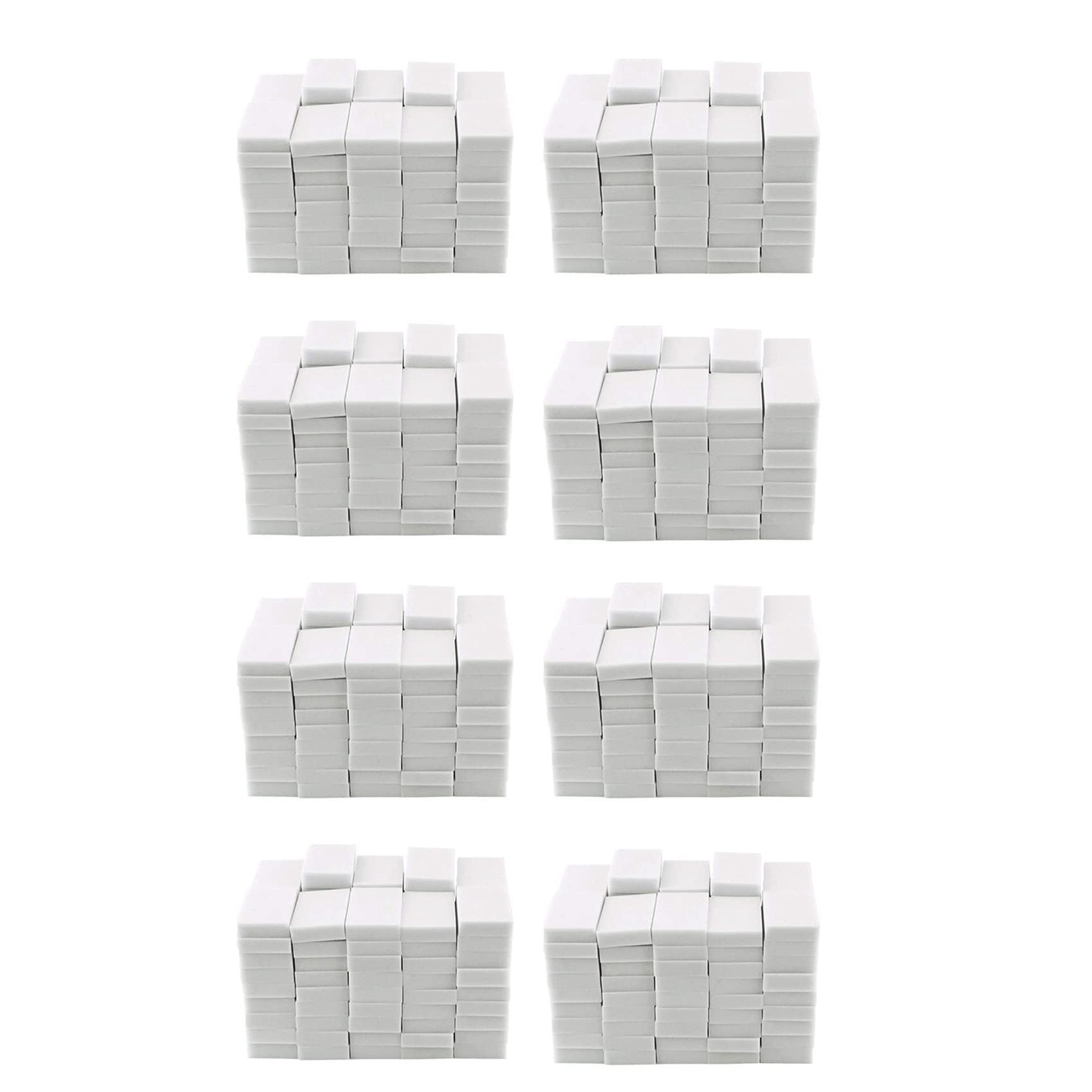Hndhbfgrt Magic Cleaning Sponges Eraser, Household Sponge Eraser Cleaner Foam Cleaning for Kitchen, Furniture, Car (400 Pack)