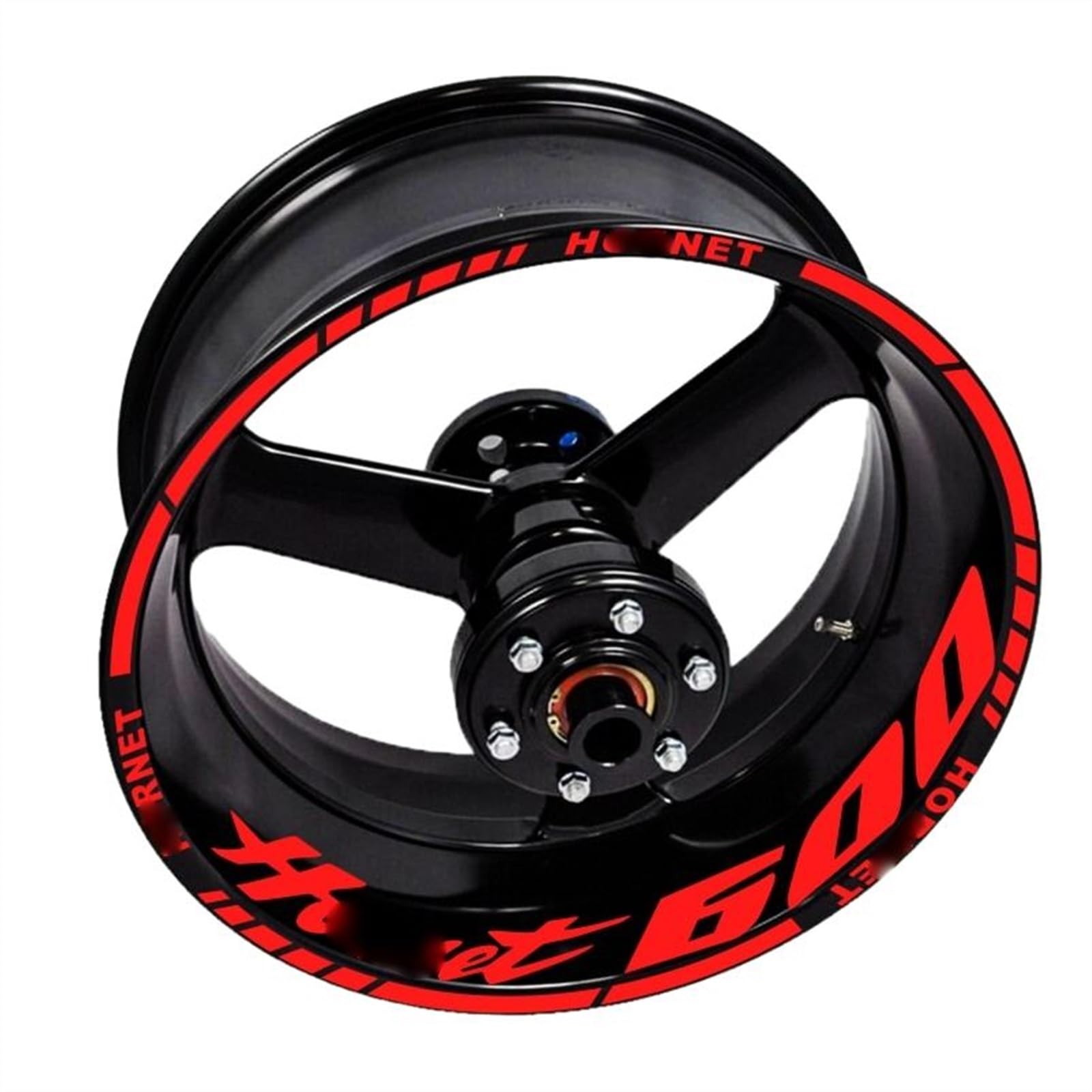 Applique Motorcycle Wheel Stickers for H&ornet for 600 900 250 Rim Decals(A8)