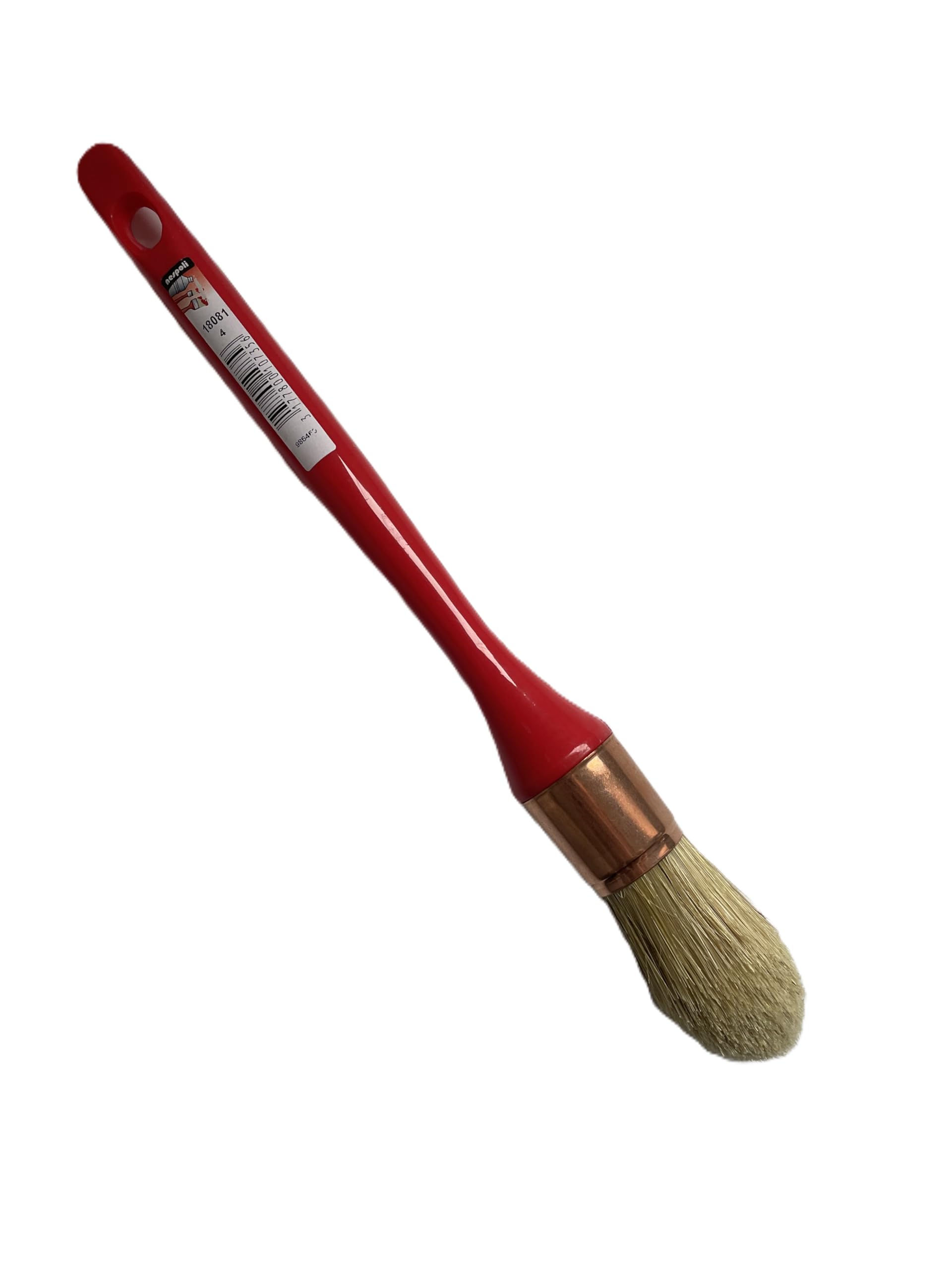 Nespoli 18081 4 Special Glycero Advantage Flat Brushes Size 25 mm Brown
