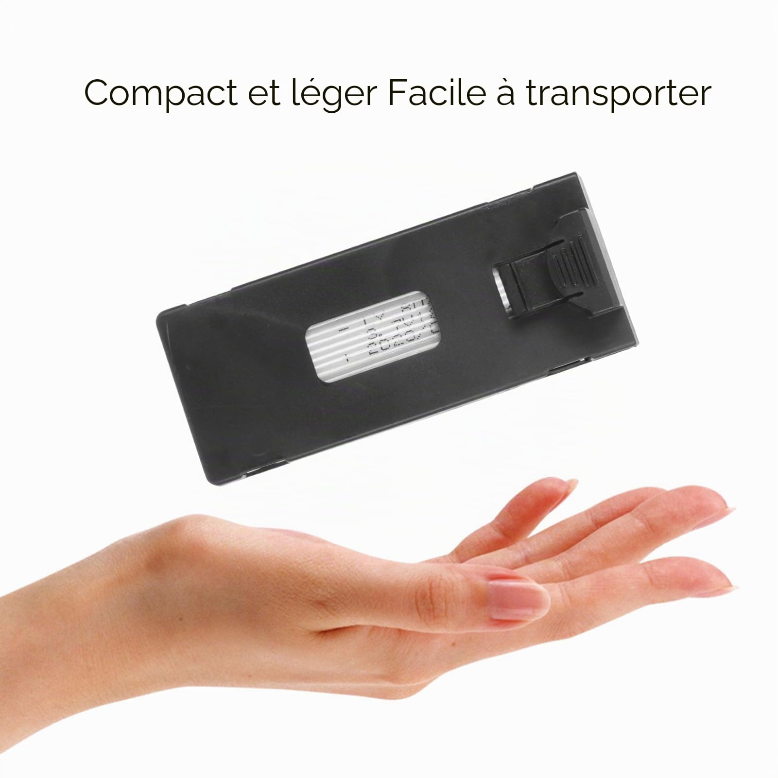 3PCS Drone Lithium Batterie de Remplacement, 1800MAH 3.7V Batterie Quadricoptère Rechargeable Haute Capacité pour E88 E88Pro E100 E99 K3 K6 E89 P1 P4 P5 RC Drone