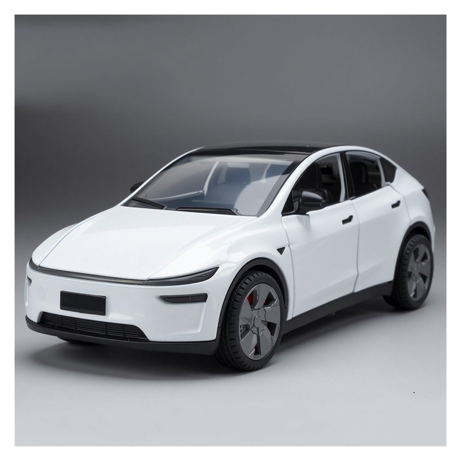 UIFCOG Die Cast Collectible Car Model 1:32 For Tesla For Model Y Alloy Die Casting Model Car Ornaments(White)