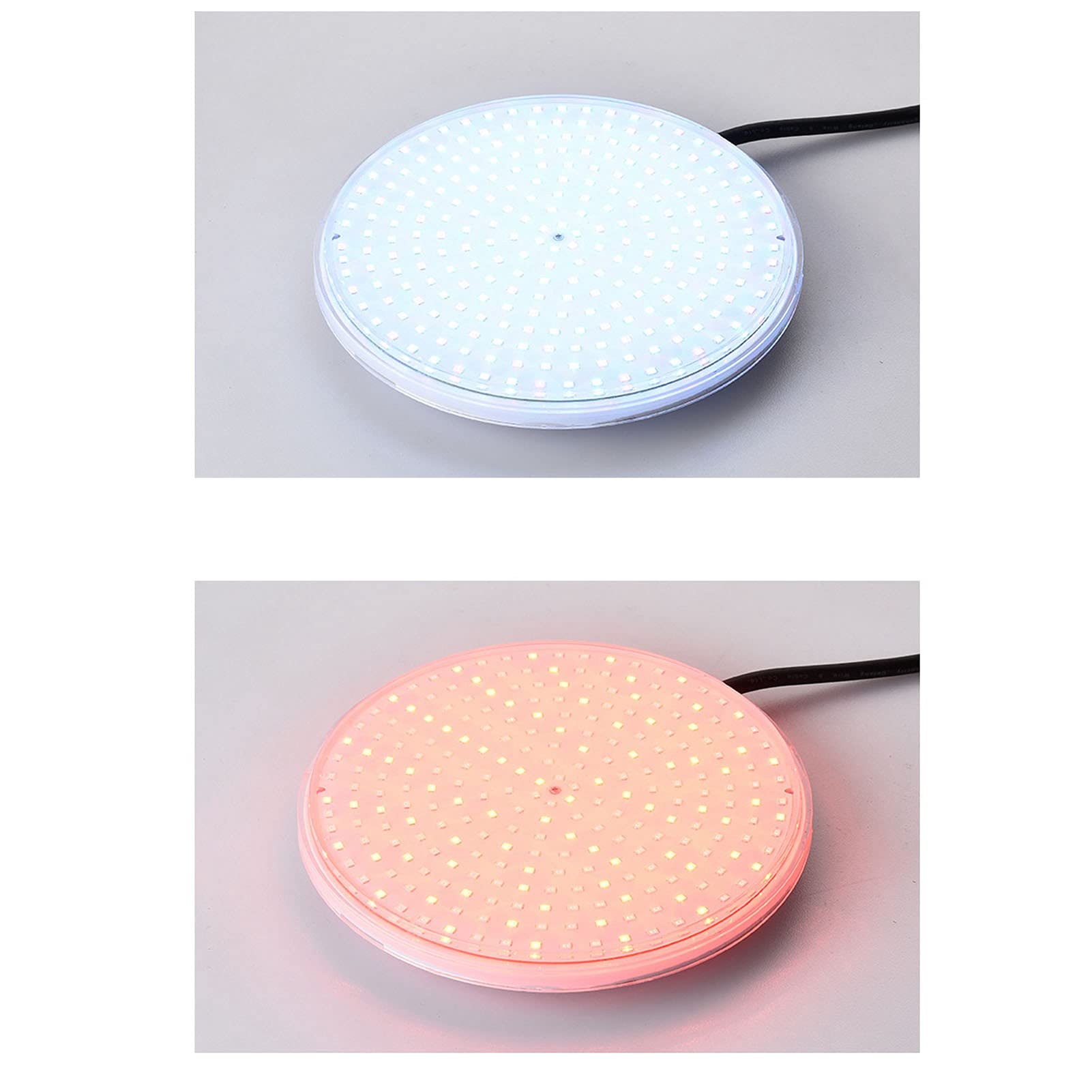 LIZEALUCKY Reemplazo colorido de la lámpara subacuática de la luz IP68 de la piscina para la luz PAR56 (Hermano)