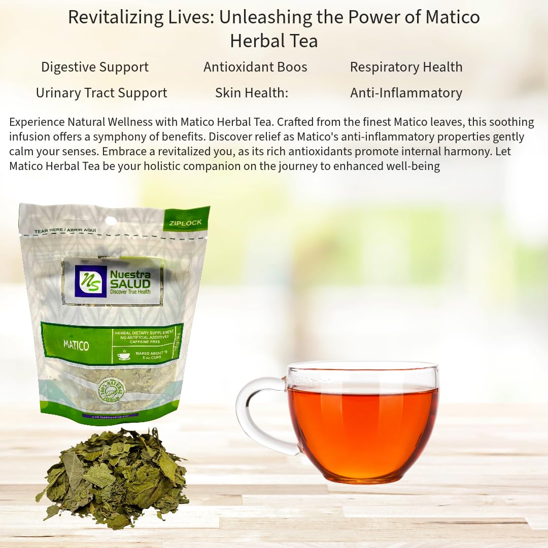 Matico Herbal Tea Value Pack (60g) (Piper aduncum L )