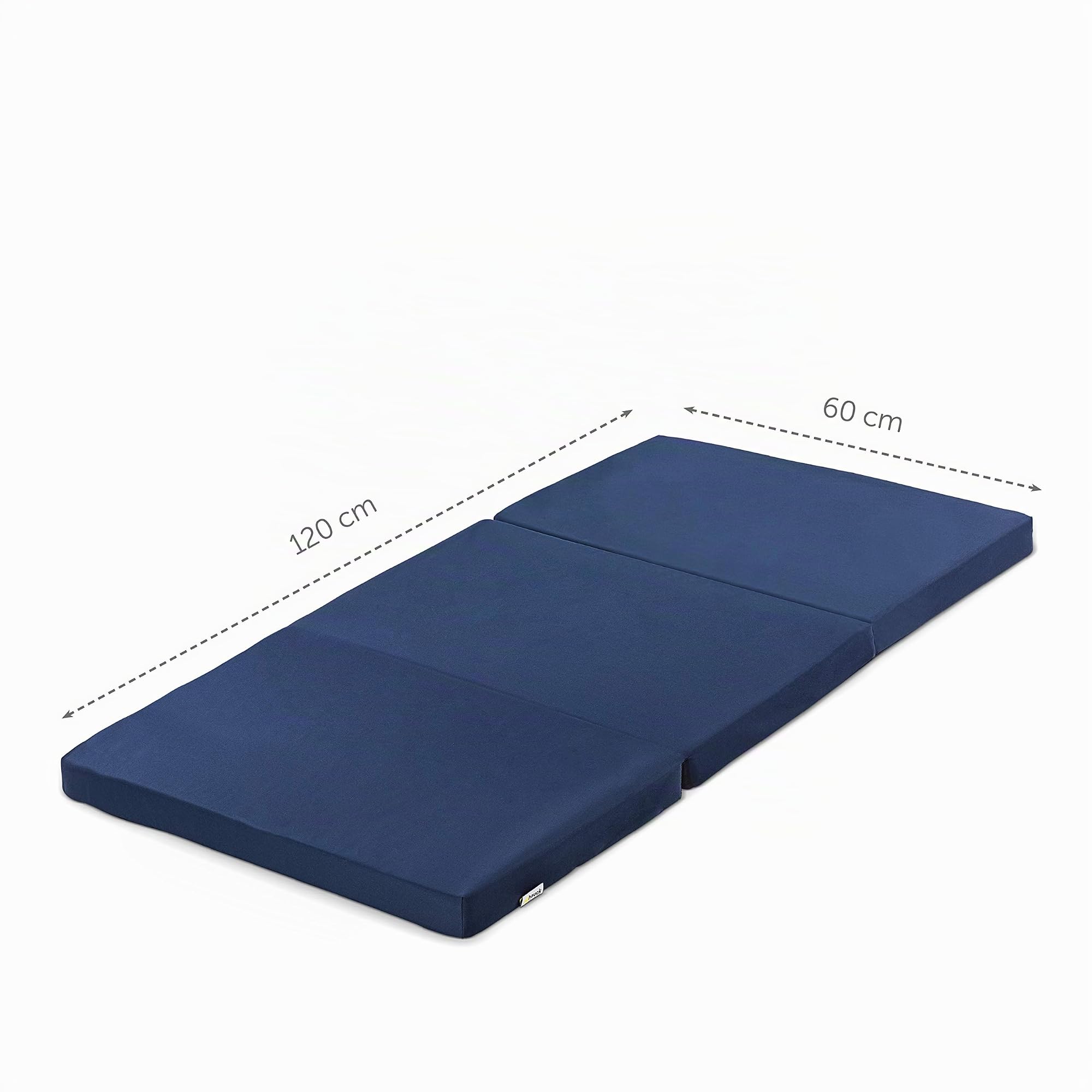 Hauck travel Bed Dream N Play Plus, incl travel Bed Mattress, Portable and Foldable, 120 x 60 cm, Blue & Sleeper Reisebett-/Schaumstoff Matratze, 60 x 120 cm, 6 cm hoch, Navy blau