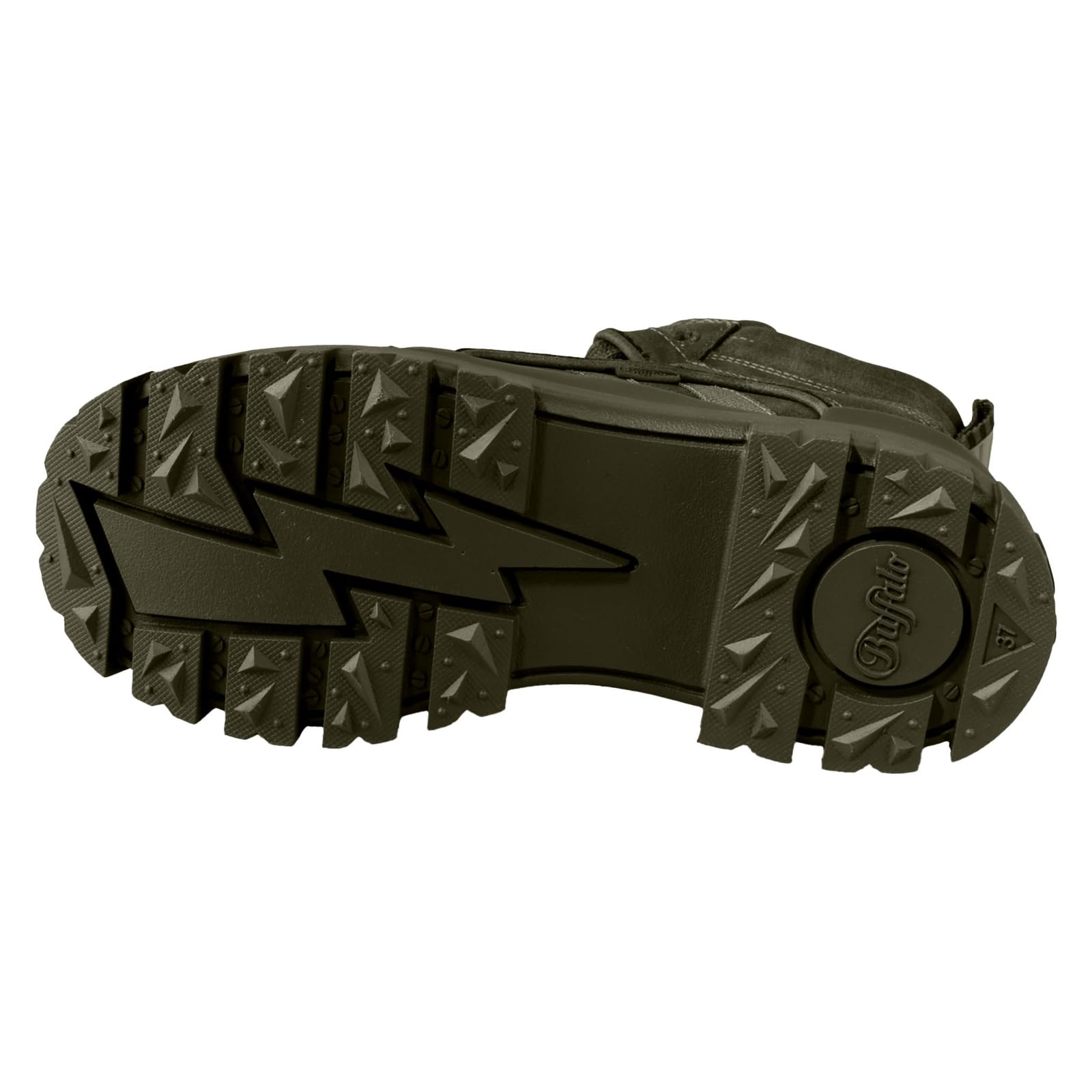 Buffalo Aspha NC Mid Vegan Nu Verde Khaki