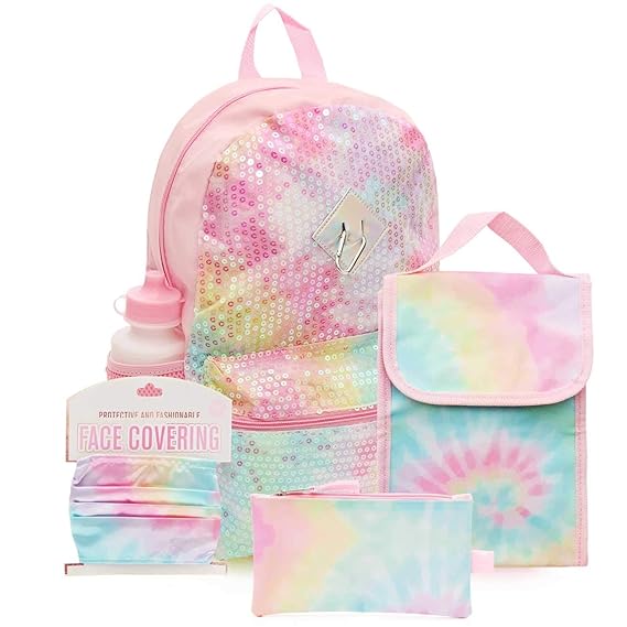 Pink tie dye backpack Clearance