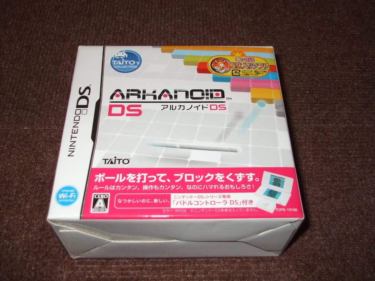 Amazon.co.jp: DSソフトアルカノイドDSパドルコントローラDS同梱版  