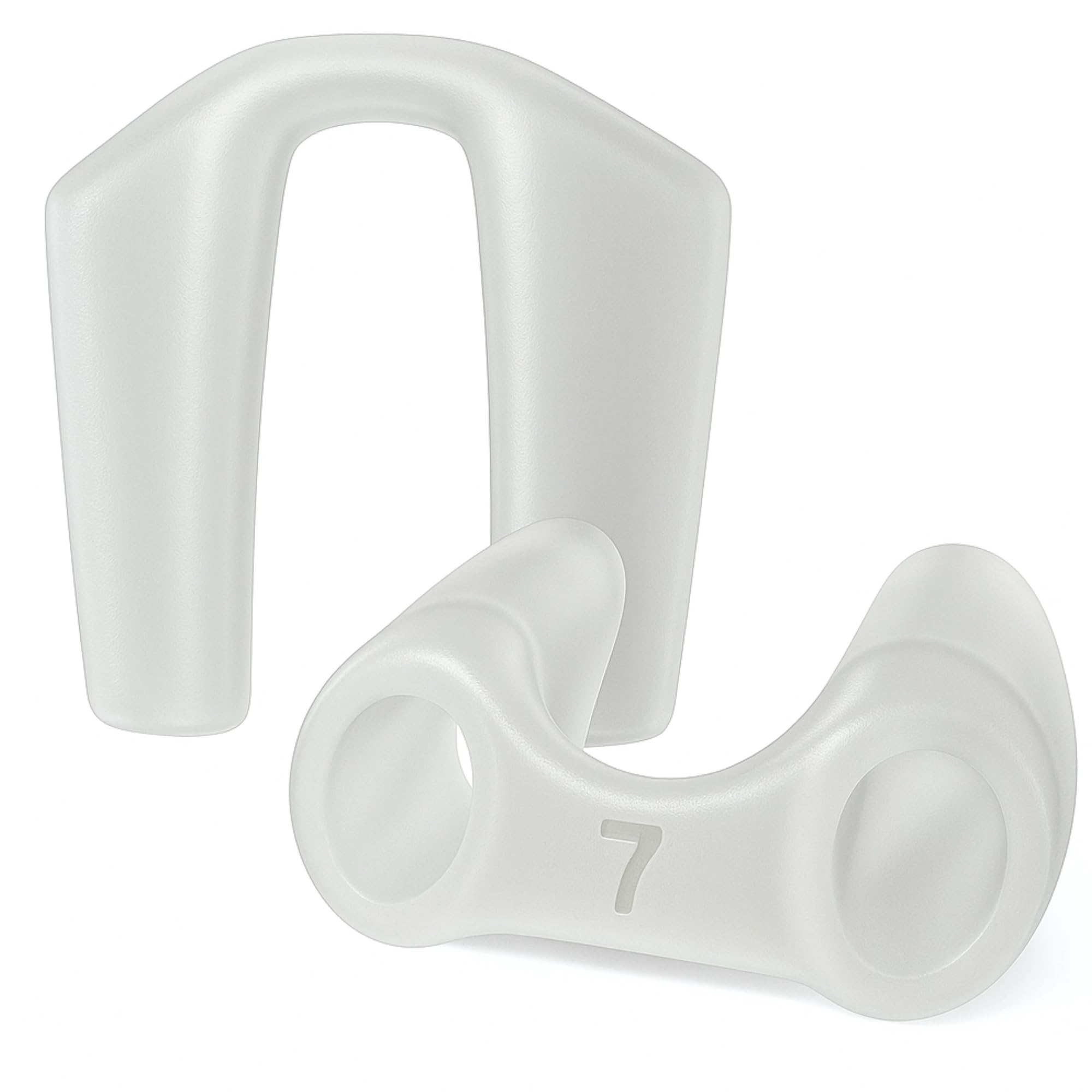 Nostril Retainer Short Model | Nostril Retainer Rhinoplasty | Nasal Retainer Rhinoplasty & Nose Splint for Rhinoplasty Recovery | 100% High Grade Silicone | Nose Retainer Size (6)