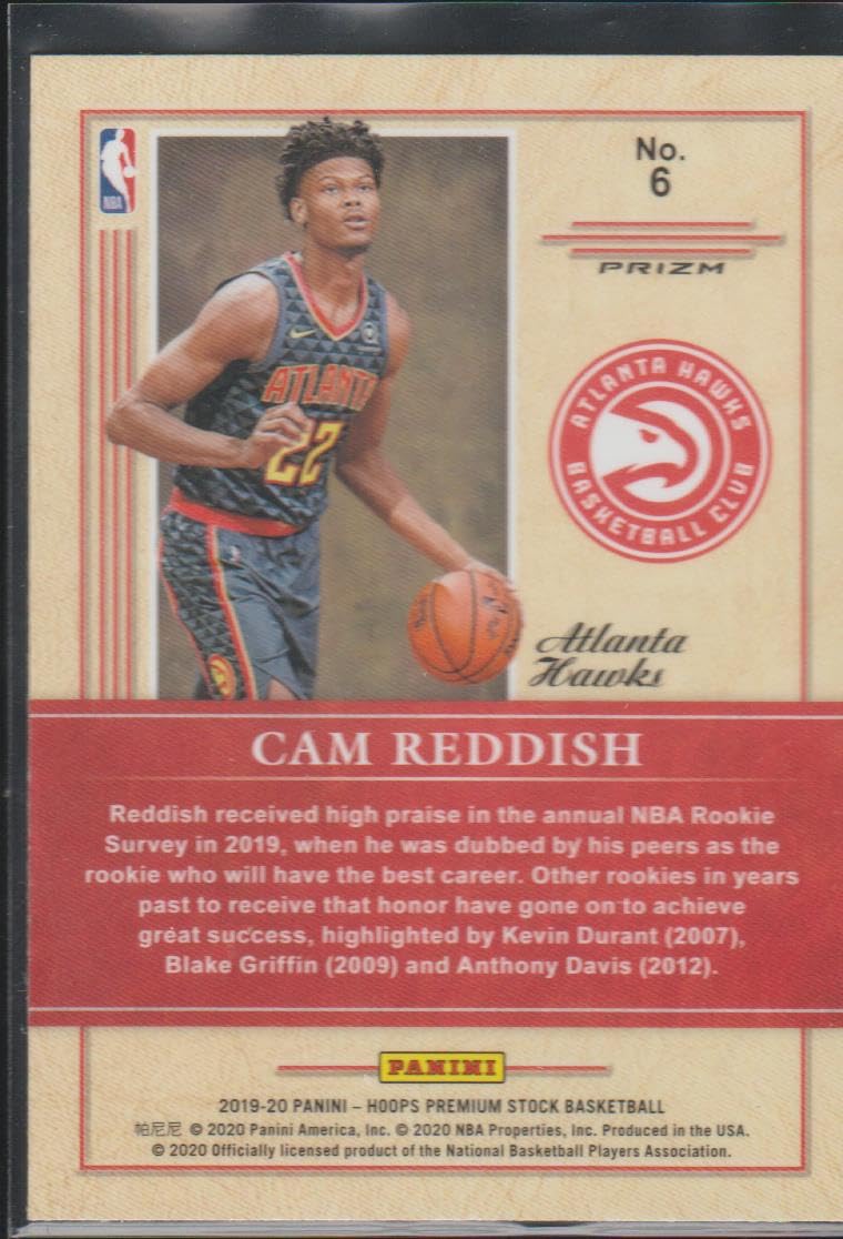 Amazon.com: 2029-20 NBA Hoops Cam Reddish Hawks Class of