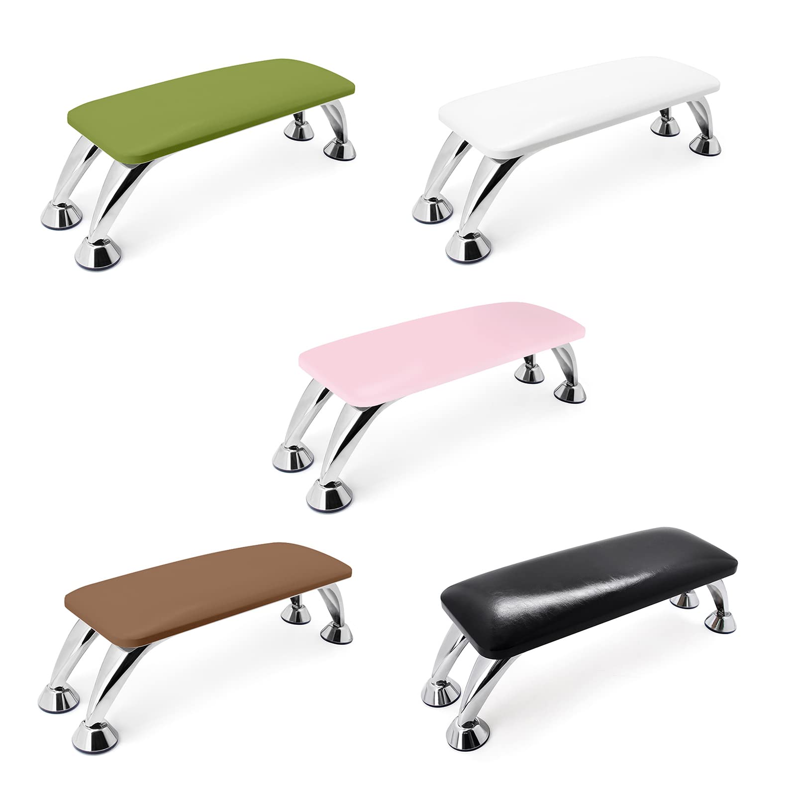 Cuscino poggiabraccia per unghie, in pelle di microfibra, supporto per manicure, per salone, tavolo, scrivania, set di tappetini