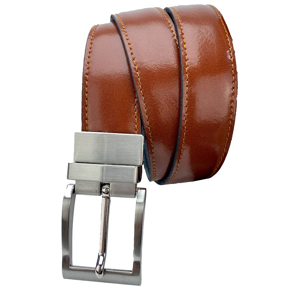 MÁRQUEZ CINTURONES Wendegürtel Herren 35 mm aus Leder | Echtes Leder | 35 mm