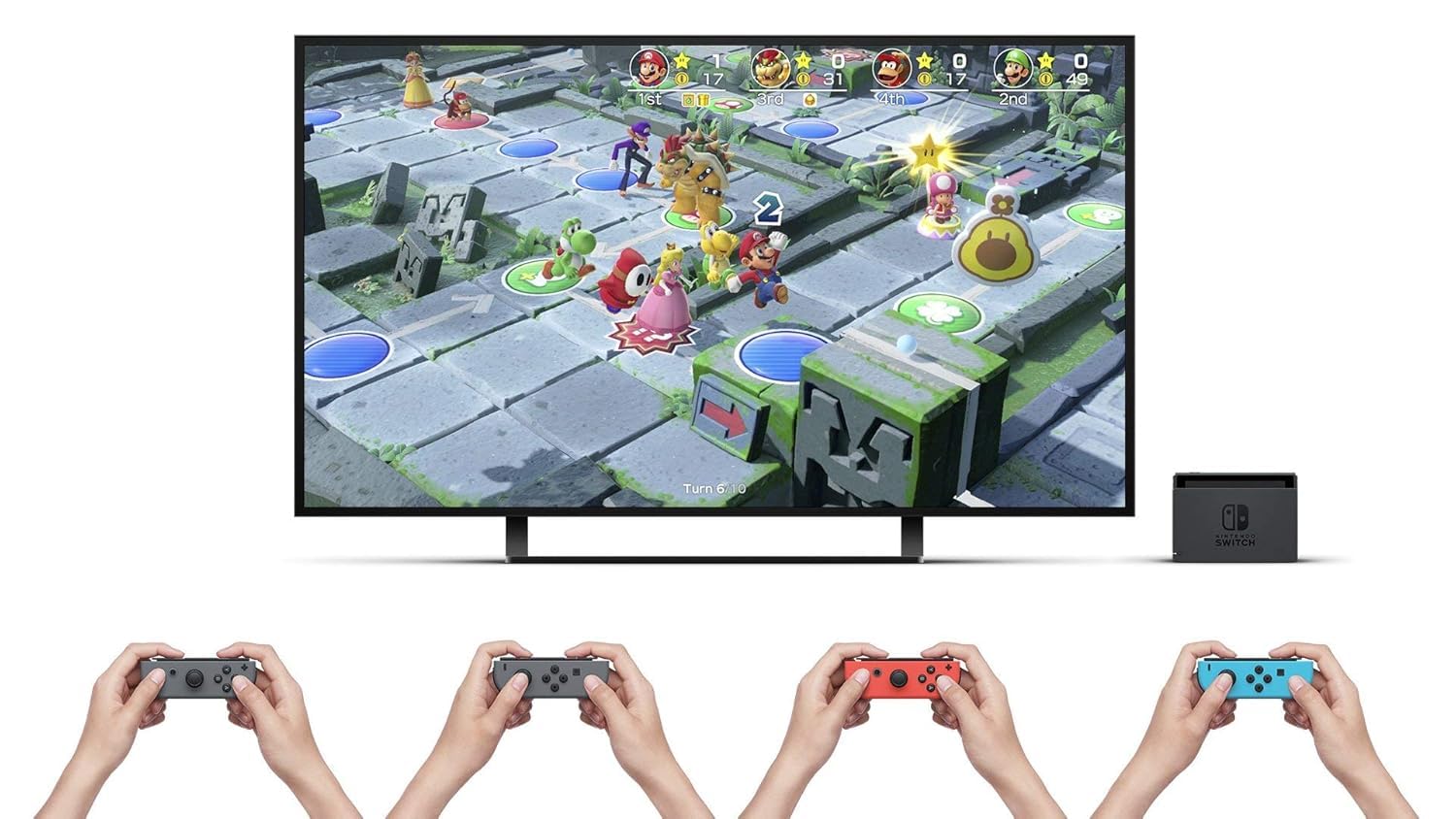 Super Mario Party - Nintendo Switch (Renewed)