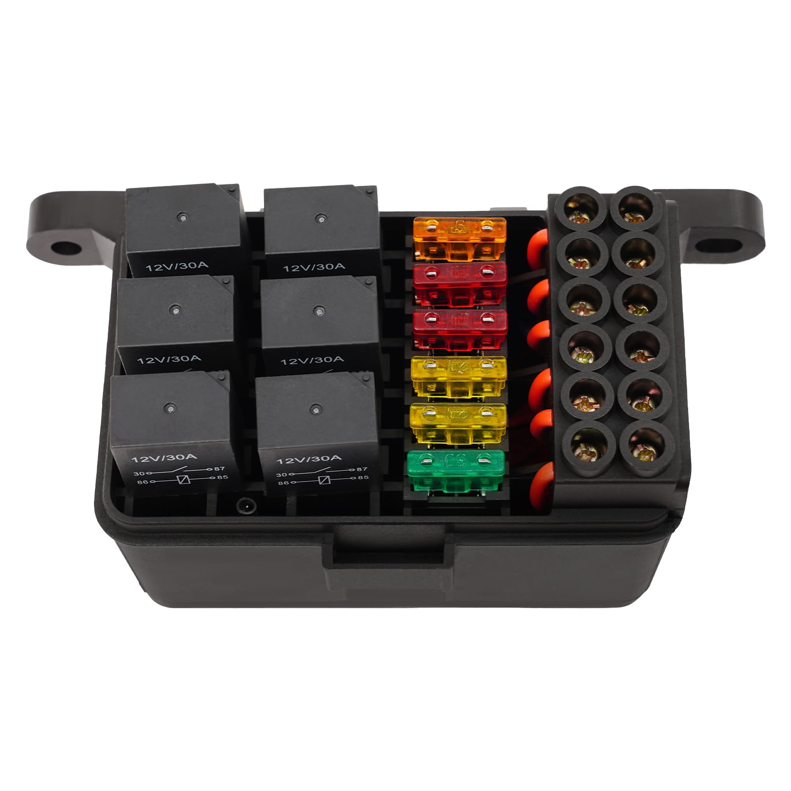 Kit pannello di controllo a 6 marce, con funzione di regolazione automatica, 720 W, quadro universale 9 – 30 V, adatto per camper, barche, SUV, camion, UTV ATV (blu)