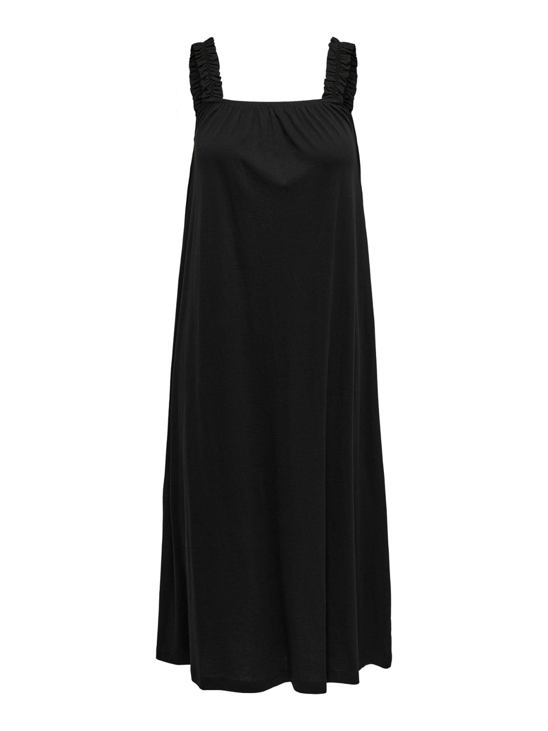 ONLY Women's ONLMAY S/L Mix Dress JRS NOOS Dress, Black, M