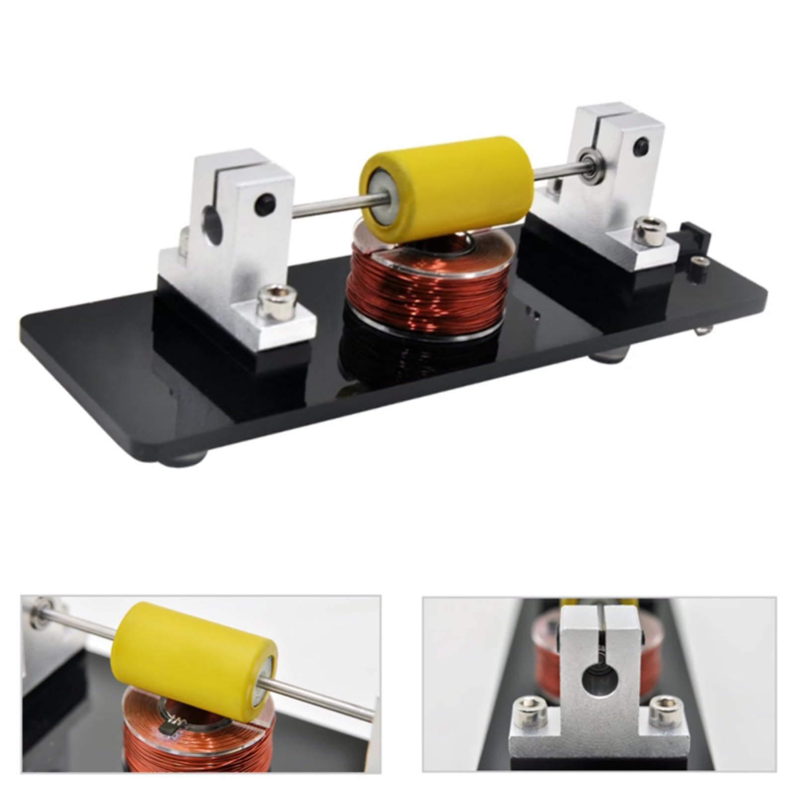 Kit di induzione elettromagnetica del motore senza spazzola del motore del rotore magnetico del dispositivo di esperimento di scienza per i progetti educativi