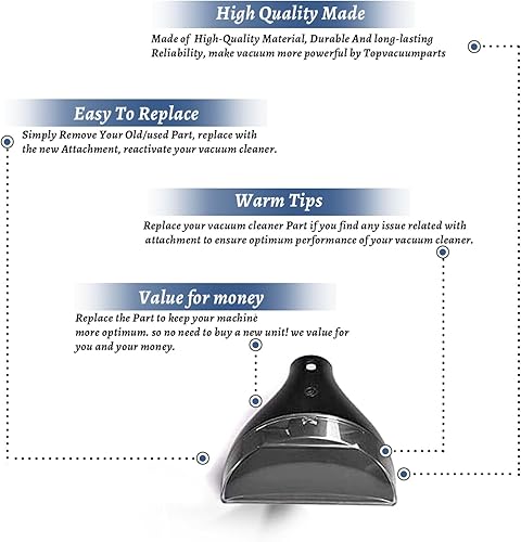 Miniatura 3 de Pieza de repuesto para Bissell 86T3 Big Green Máquina profesional 6 pulgadas Assy Boquilla Escalera Cepillo Tira # comparar con la parte 2036654