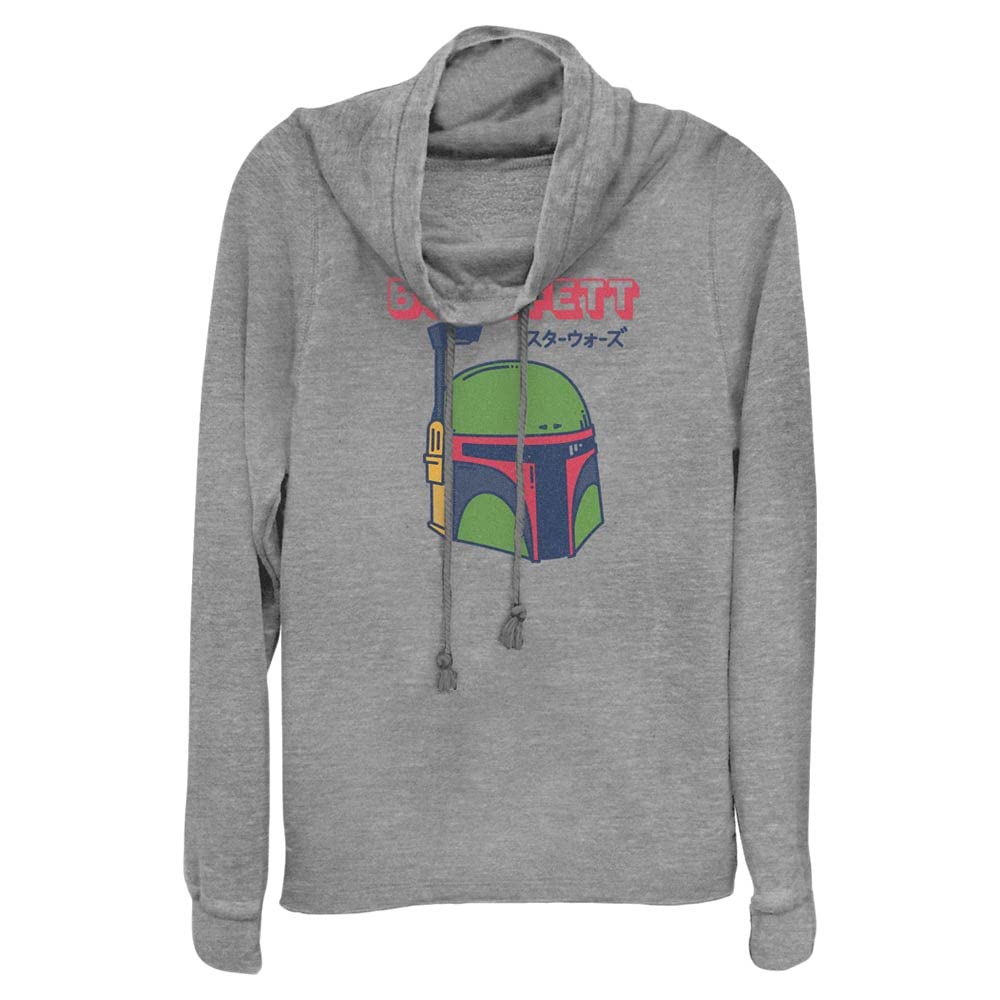 Camisa de Star Wars con casco de cazador para mujer de algodón informal 3