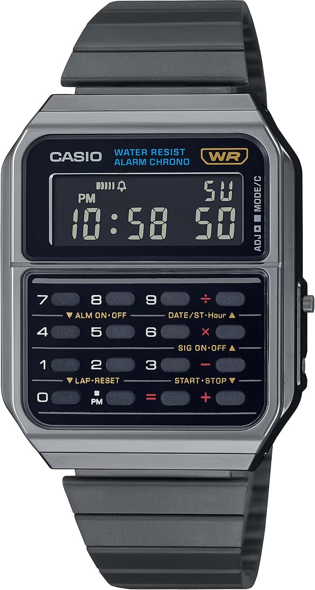 Amazon.co.jp: [カシオ] CASIO ヴィンテージシリーズ 8桁計算機能付き