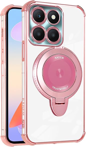 Clear Case for Xiaomi 14T Pro, Military Grade Protection Slim Phone Cases Shockproof Flexible TPU Transparent Anti-Scratch Cover for Xiaomi 14T Pro.Bumper Pink