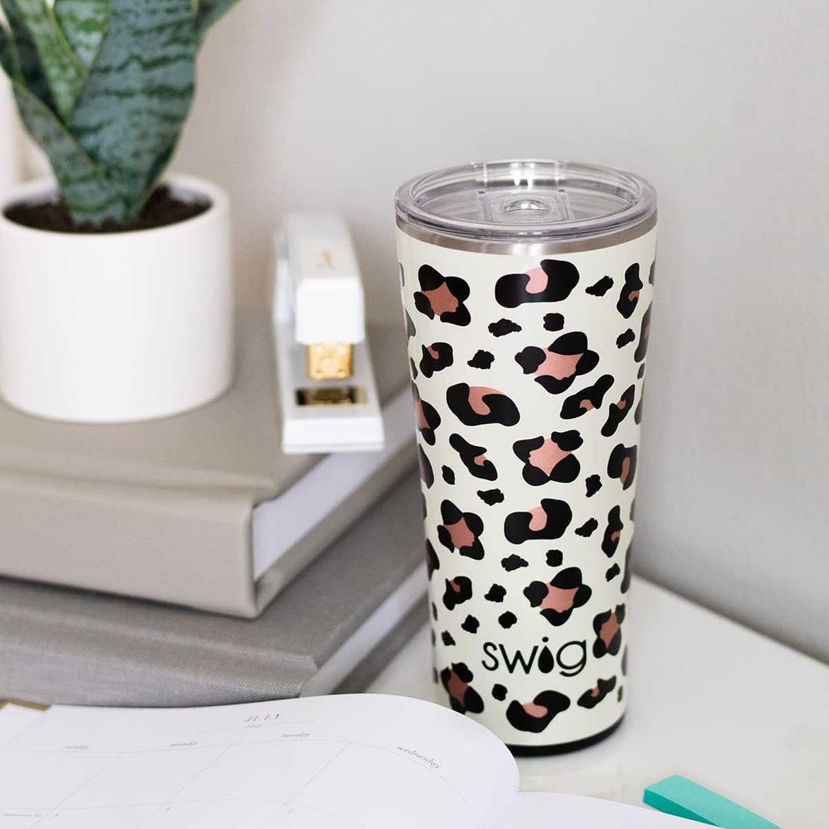 Swig Life 22oz Insulated Tumbler, Travel Coffee Tumbler with Lid, Cup Holder Friendly Travel Coffee Mug, Stainless Steel (Rocket Pop) - Image 9