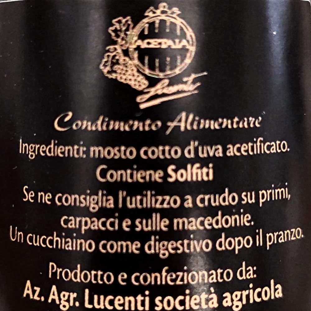 Condimento alimentare Sua Maestà Nera Gran Riserva 100 ml