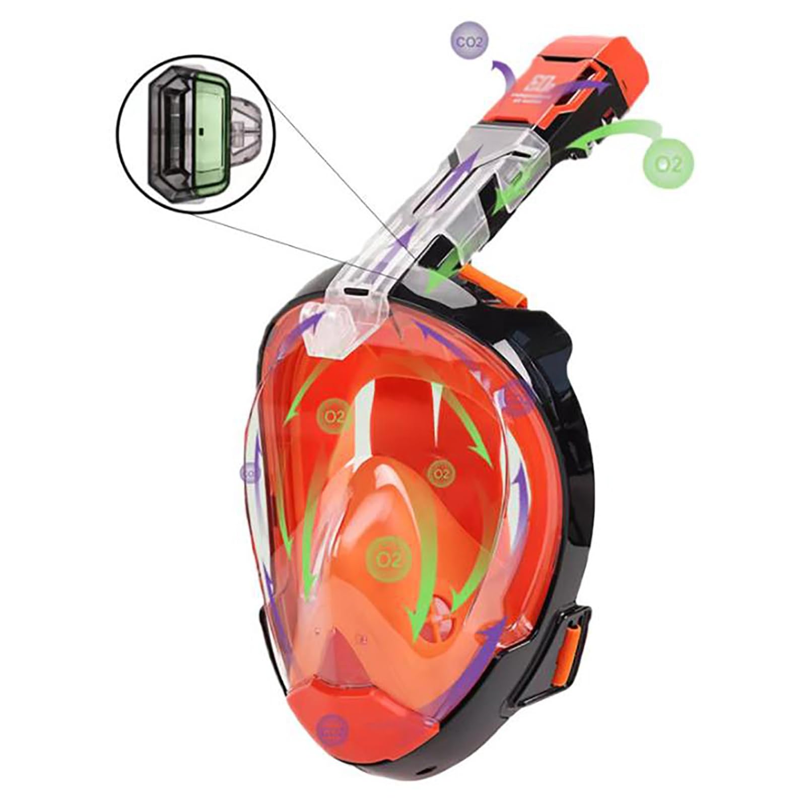 Maschere Subacquee Maschere da snorkeling impermeabili for occhiali sub per L'uso Quotidiano