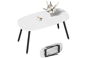WOHOMO Coffee Table: Foldable Modern Luxury for Compact Living