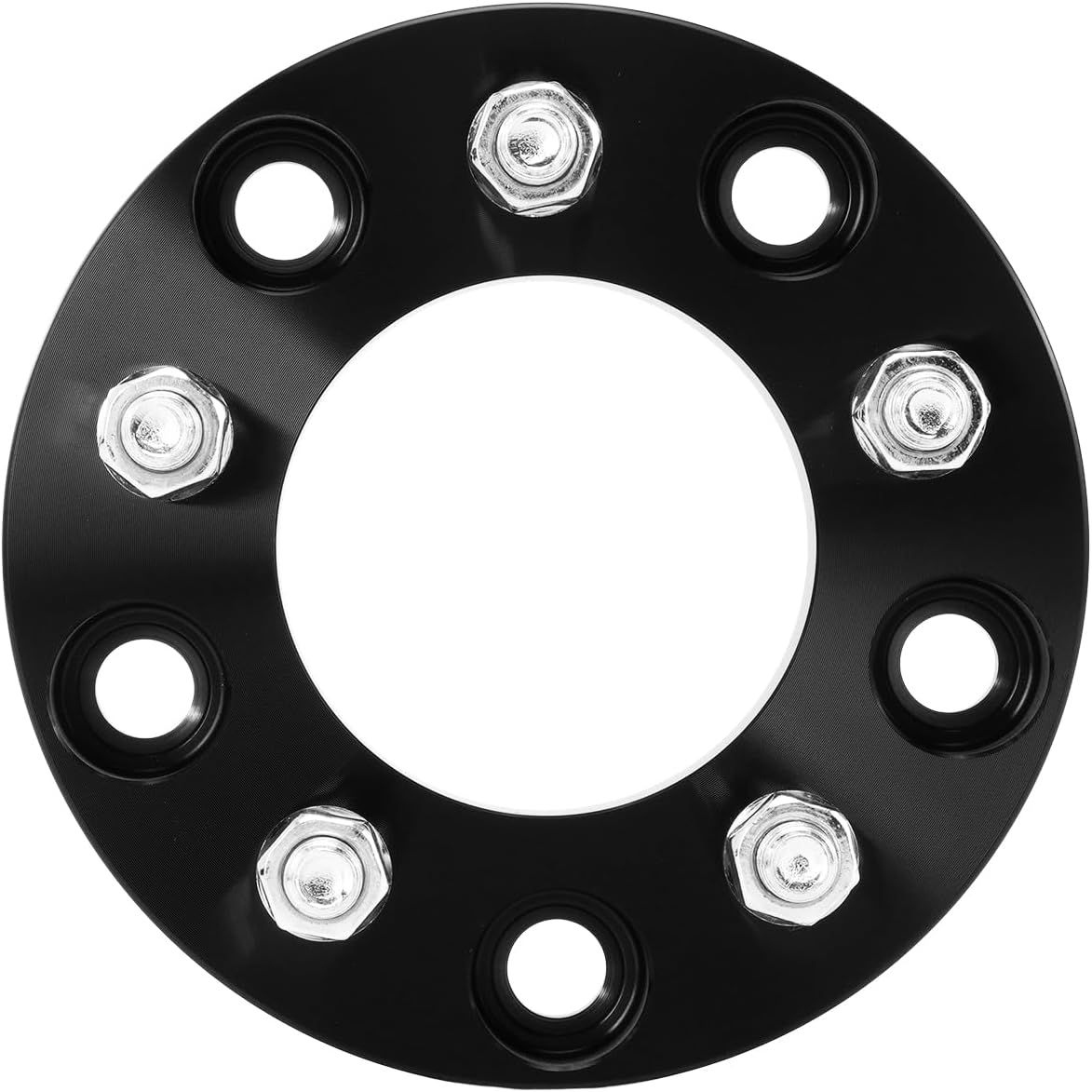 Torchbeam 4Pcs 5x5.5 to 5x5 Wheel Adapters 5x139.7 to 5x127, 1/2“ x20 Wheel Stud, 1.25“ 31.75 mm Thickness, 87.1 Hub Centric, for Ram 1500, F-150, E-150, Bronco, E-150 Econoline, F-100, Ram 1500 Van