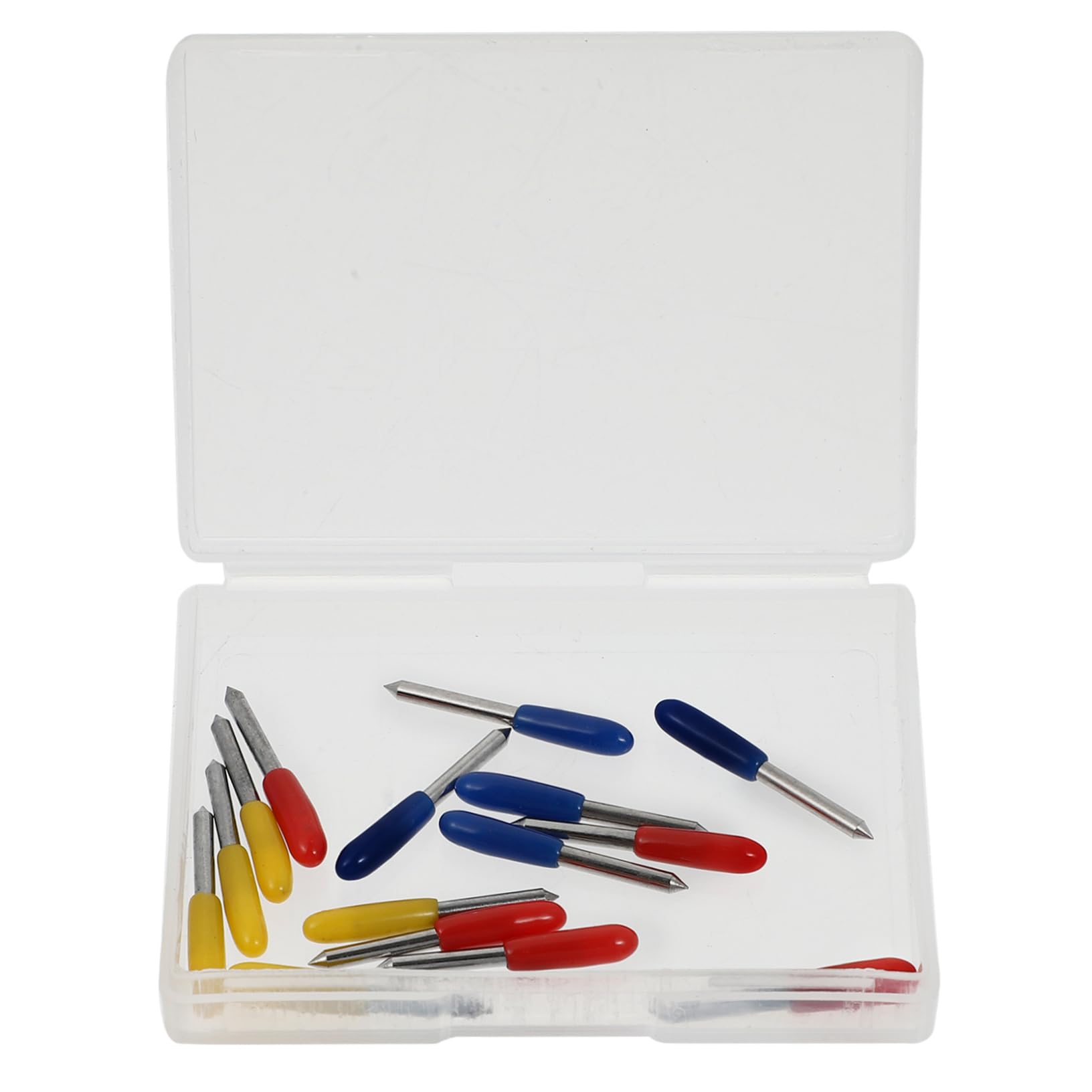 BUTIFULSIC 15pcs Vinyl Cutting Tool Replacement Cutters for Engraving Machines Precision Blades for Standard Thin and for Crafting and Sign Making