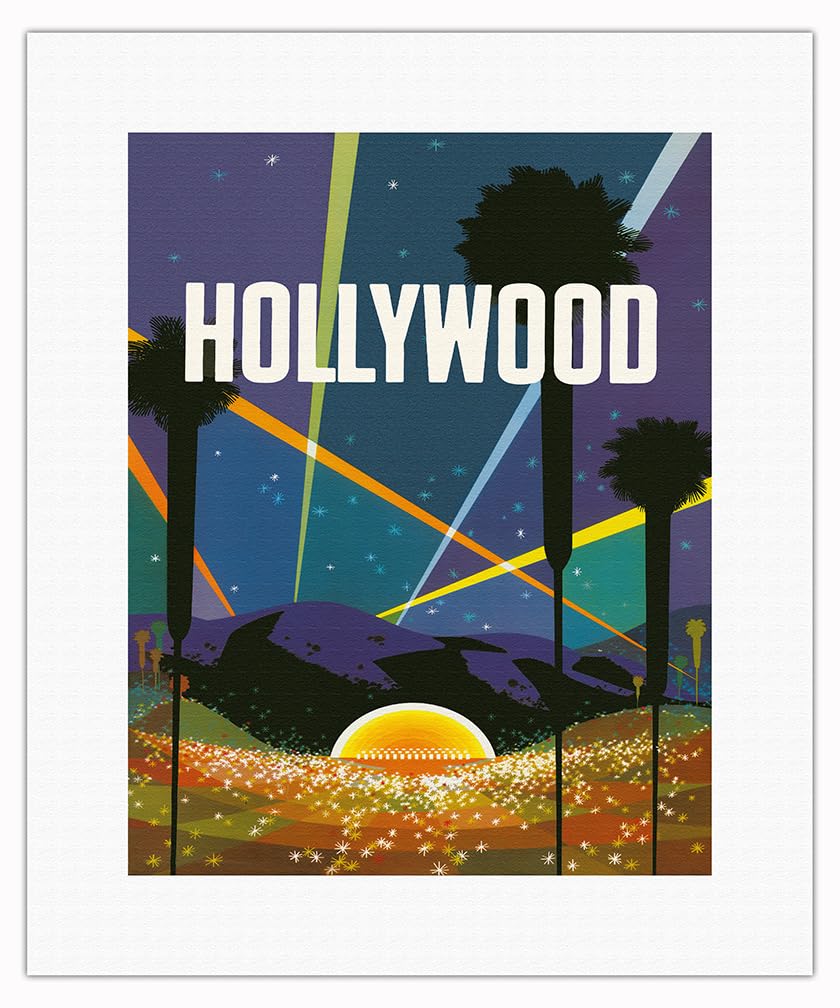 Amazon.com: Pacifica Island Art Hollywood Bowl California Canvas