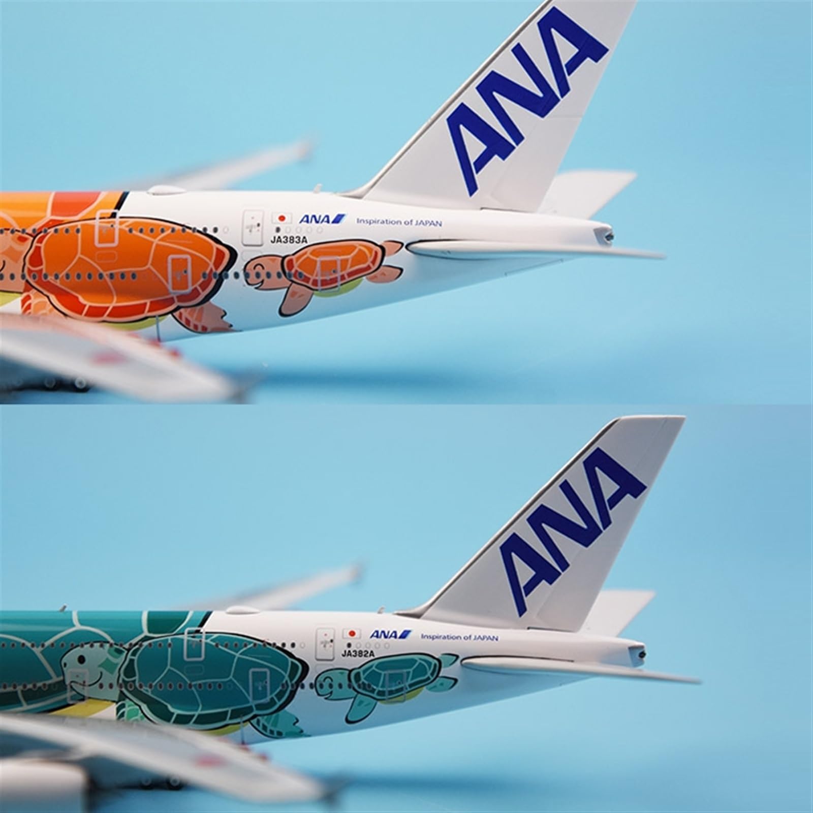 Amazon.co.jp: コピー飛行機モデル 1:400 スケール A380 ANA 日本