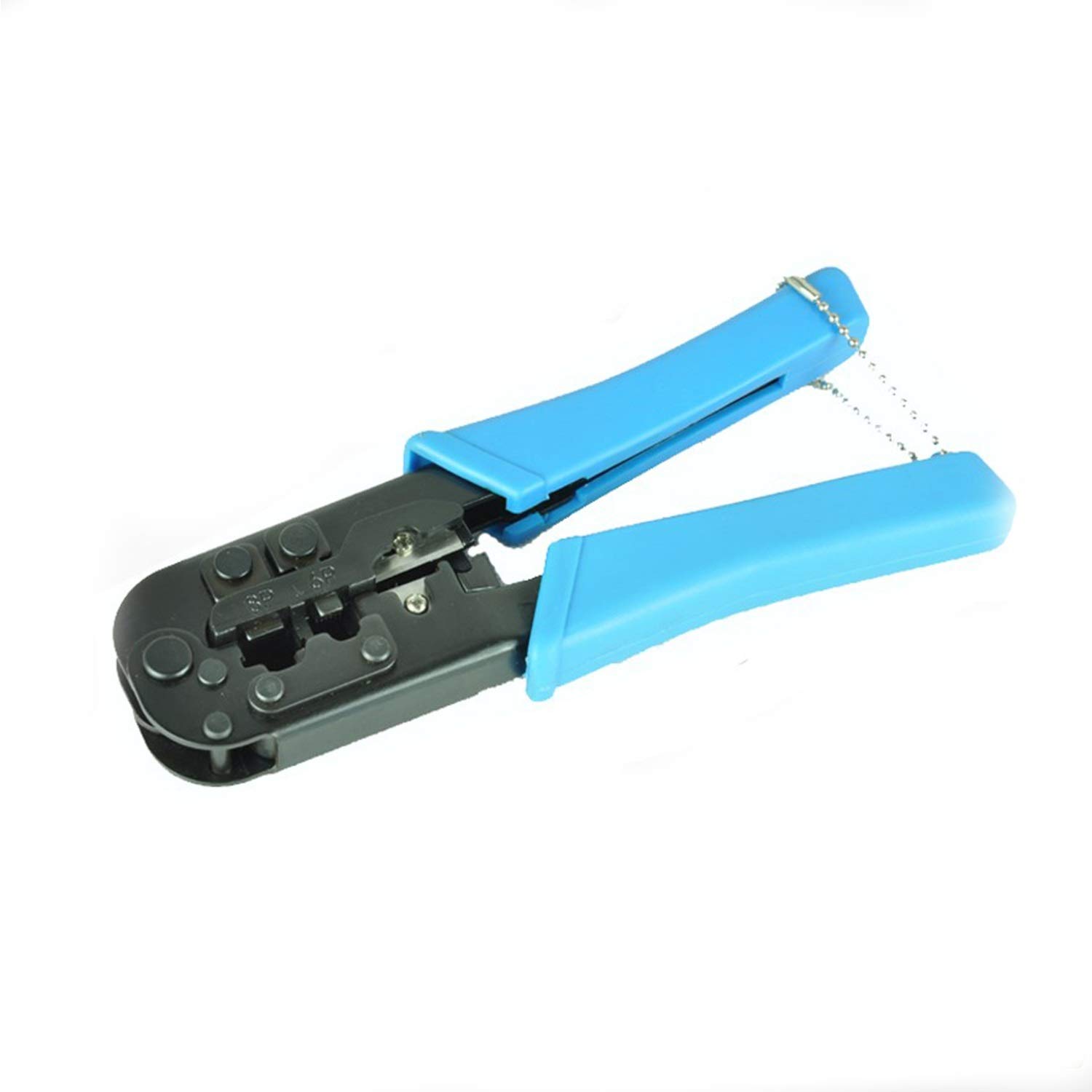 Strumento di crimpatura per cavi RJ11 RJ45 Strumento di crimpatura di rete Strumenti di crimpatura per cavi UTP modulari professionali Pinza a crimpare, crimpatrice terminale a cric