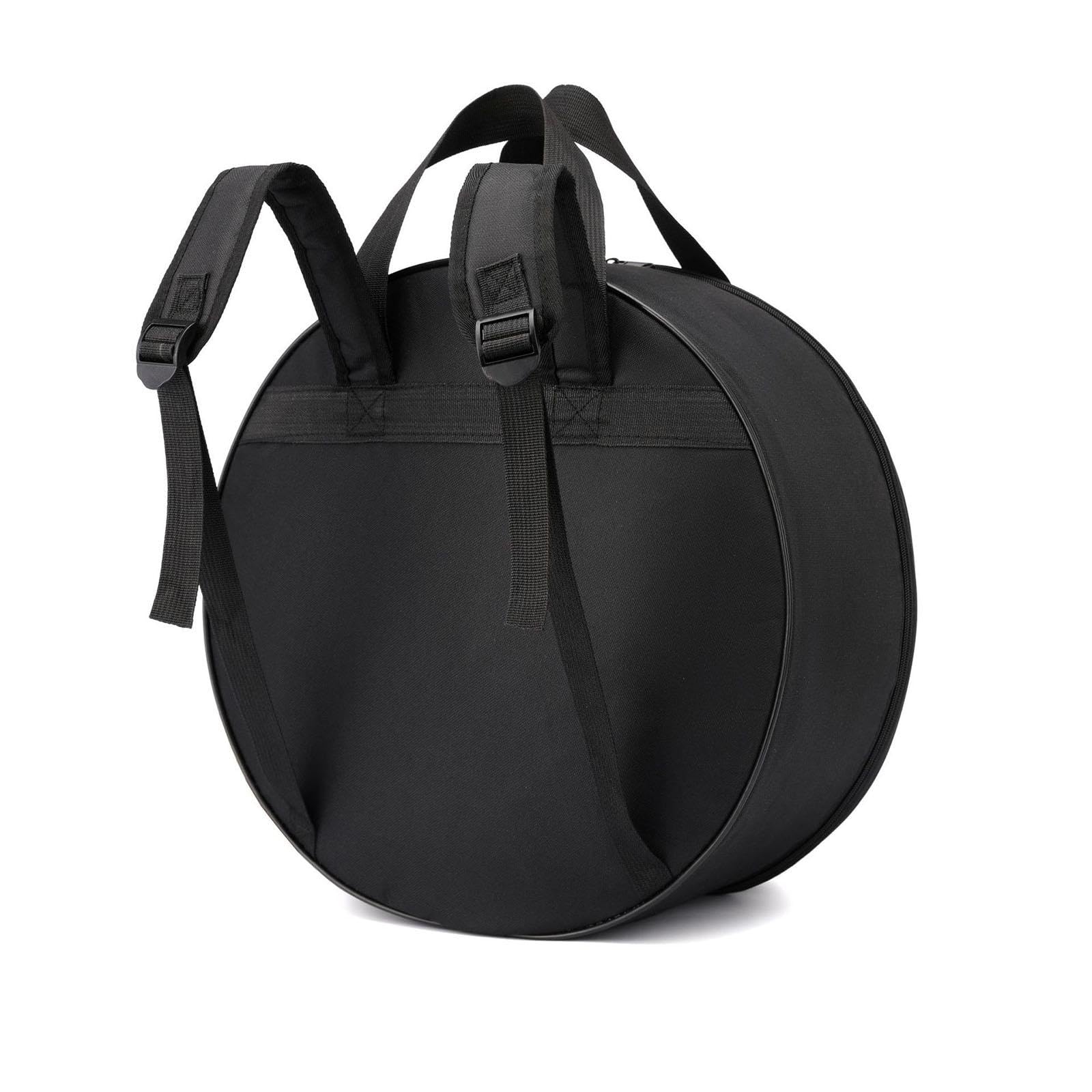 Oshhni Borsa per Rullante 42 X 18 Cm, Organizer per Attrezzi Con Spallacci Regolabili Et Cerniera, Classic Drumbag Realizzato in Pvc E Poliestere, Borsa per Batteria per Floor Tom Misura
