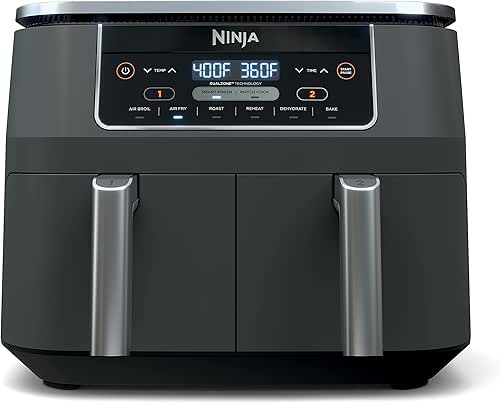 Ninja Foodi 6-in-1 8-qt. (7.6L) 2-Basket Air Fryer DualZone Technology,